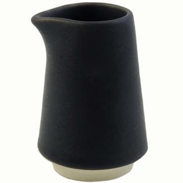 Melkkannetjes | ATLAS | Keramiek | Zwart | 17cl | 6 Stuks |, Verzenden, Nieuw in verpakking