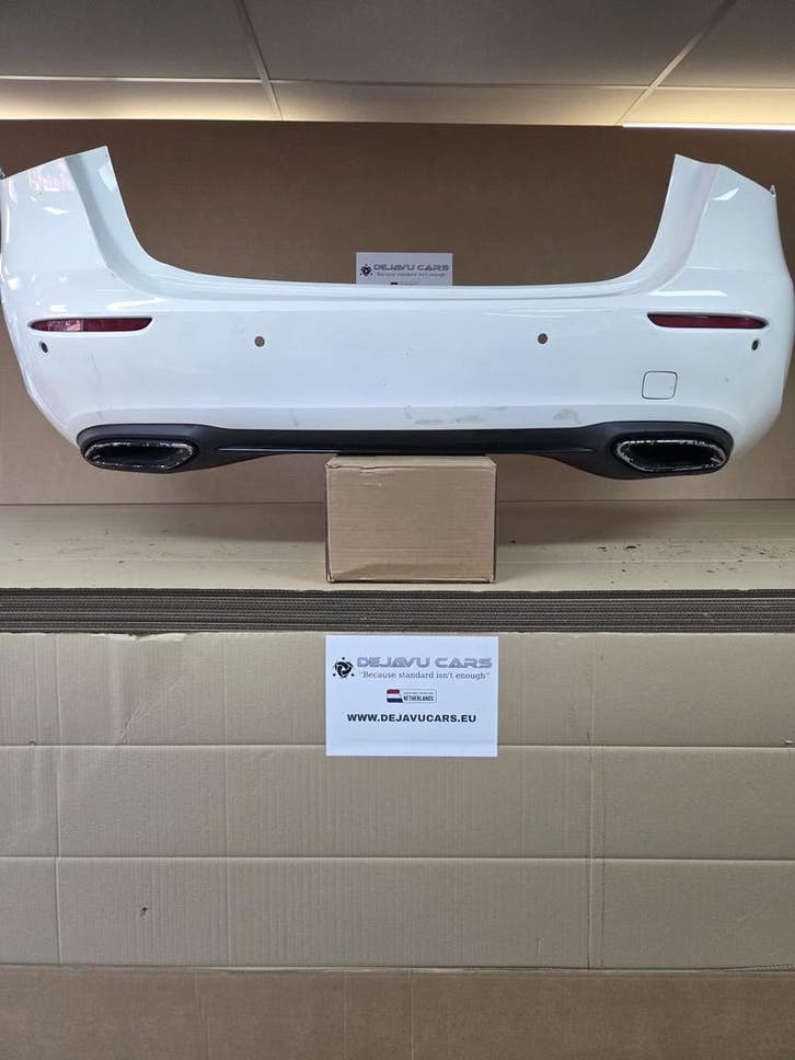 OEM Mercedes Benz A Klasse W177 Achterbumper Polarweiss, Auto diversen, Tuning en Styling, Ophalen of Verzenden
