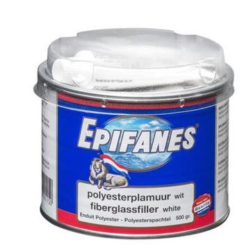 Epifanes Polyesterplamuur Wit 500 gram, Ophalen of Verzenden, Nieuw