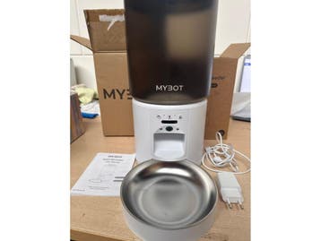 MYBOT Automatische Voerbak met Camera - Kat en Hond -, Verzenden, Nieuw