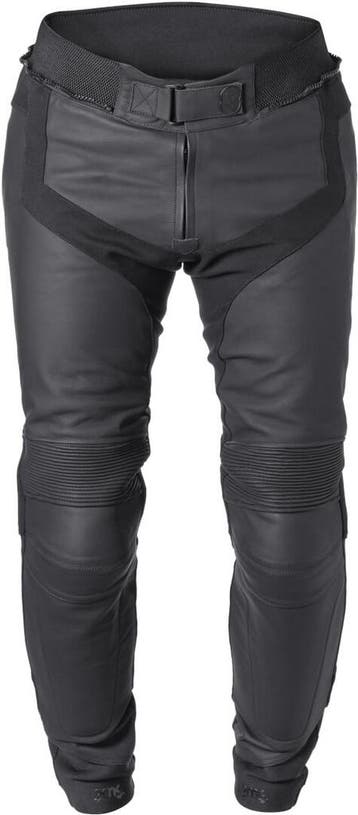 gms GS-1 Zwarte Leren Motorbroek, Motoren, Kleding | Motorkleding, Nieuw met kaartje, Broek | leer, Gms, Heren