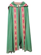 Koormantel Kazuivel - Antiek - Zijde Damast Franje