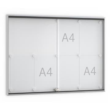 Informatiekast Binnen Schuifdeur 8x A4 Basic, Nieuw in verpakking