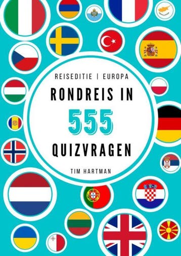 Rondreis in 555 quizvragen 9789464183825 Tim Hartman, Verzenden, Zo goed als nieuw, Tim Hartman
