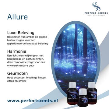 Geurmachine Aroma Geurolie - Allure, Nieuw, Aroma