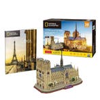 Cubic Fun National Geographic 3D Puzzel Notre-Dame Parijs..., Verzenden, Nieuw