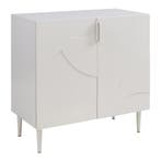 Commode Starvili dressoir 75x76x38 cm beige [en.casa], Verzenden, Nieuw
