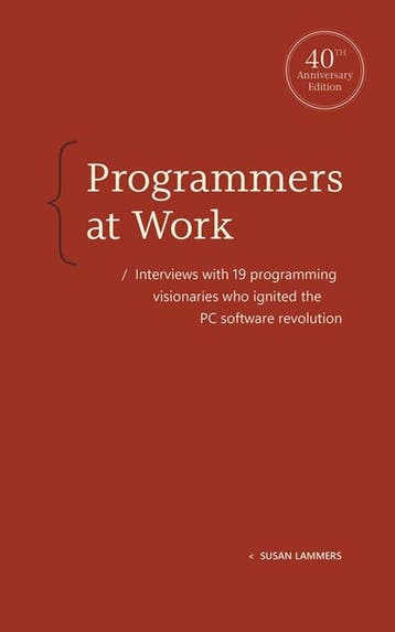9798993755304 Programmers at Work Susan Lammers, Boeken, Verzenden, Nieuw, Susan Lammers