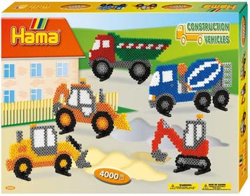 Hama - Bouwmachines Strijkkralen (4000 stuks) | Hama - Hobby, Verzenden, Nieuw
