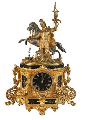 Figurale pendule - Brons, Messing - 1850-1900