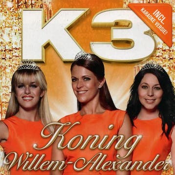 cd single card - K3 - Koning Willem-Alexander, Cd's en Dvd's, Verzenden, Zo goed als nieuw, Nederlandstalig