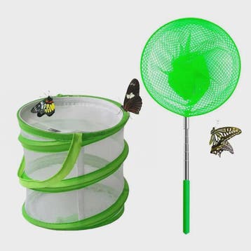Vouwbare Insectenkooi & Vlinderterrarium - Ademend Mesh Net