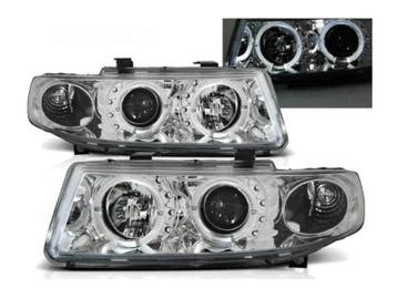Angel Eyes Chrome koplampen geschikt voor Seat Leon Toledo, Auto-onderdelen, Verlichting, Verzenden, Nieuw, Seat