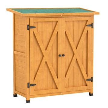 Gartenschrank, Geräteschuppen Aus Holz, Wetterfest Gerätesch, Verzenden