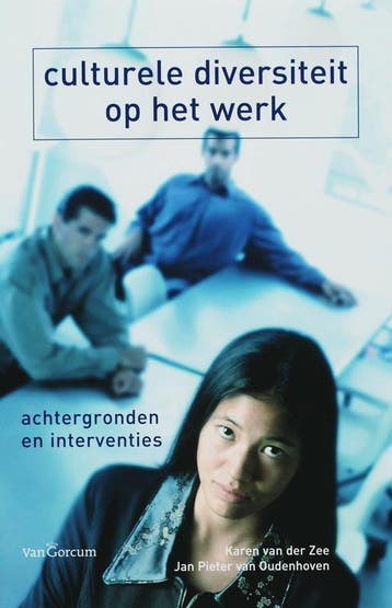 Culturele diversiteit op het werk / NSvP-reeks / 4, Verzenden, Gelezen, K.I. van der Zee