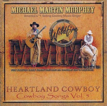 Michael Martin Murphey - Heartland Cowboy (Cowboy Songs Vol., Ophalen of Verzenden, Gebruikt