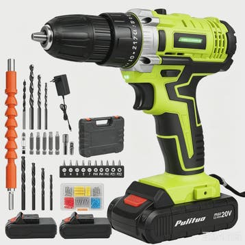 Krachtige 28V Accuboormachine met Klopfunctie en 24-delige B, Verzenden, Nieuw