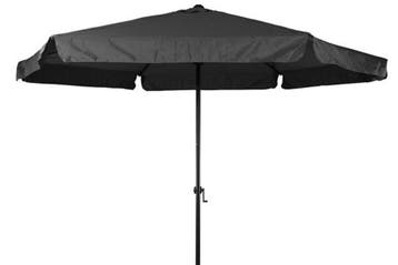 Rockwood® Parasol Zwart Rond 3.00m inclusief montage, Ophalen of Verzenden, Nieuw