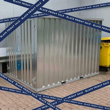 zeecontainer tuinhuis | gebruikt | 10ft | op=op