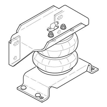 Firestone Ride-Rite Air Helper Spring Kit Rear GM &, Auto-onderdelen, Ophalen of Verzenden, Nieuw
