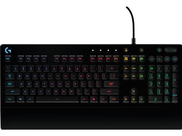 Veiling - Logitech G213 Prodigy RGB gaming toetsenbord UK, Computers en Software, Toetsenborden, Nieuw