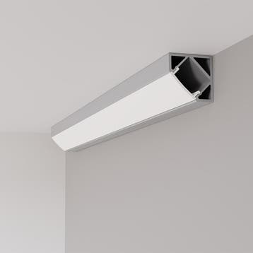 LED Strip Profiel - Velvalux Profi - Zilver Aluminium - 1, Ophalen of Verzenden, Nieuw, Overige fittingen