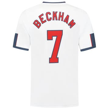 Kingdo Engeland Voetbalshirt Beckham Thuis - 1998, Verzenden, Nieuw