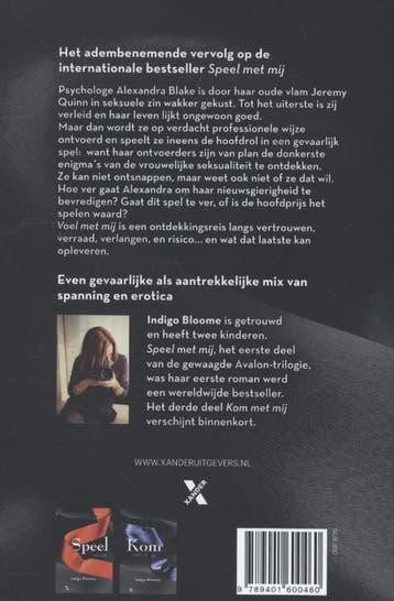 Voel met mij / Avalon-trilogie / 2 9789401600460, Verzenden, Gelezen, Indigo Bloome