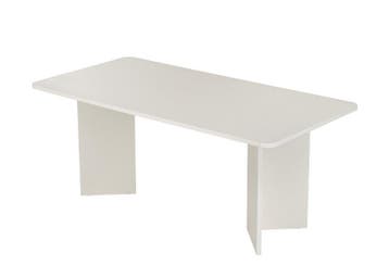 Asir 353NRD1133 Eettafel Hout Wit van 299 voor 125, Ophalen, Nieuw, 50 tot 100 cm, 150 tot 200 cm