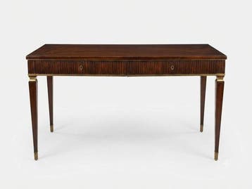 Schrijftafel - Naaldhout - neoclassicistische schrijftafel