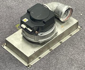 Goede gebruikte Brink B25 Allure rookgasventilator. 531030, Doe-het-zelf en Verbouw, Verwarming en Radiatoren, Ophalen of Verzenden