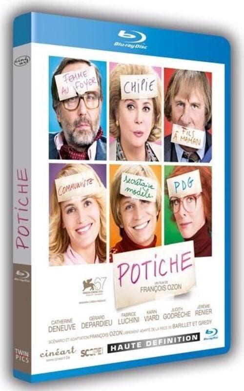 Potiche (blu-ray tweedehands film), Cd's en Dvd's, Blu-ray, Zo goed als nieuw, Ophalen of Verzenden