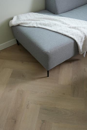 -21% | Actie vloer Klik PVC Visgraat  - OP = OP! | Luxury, Ophalen, Nieuw