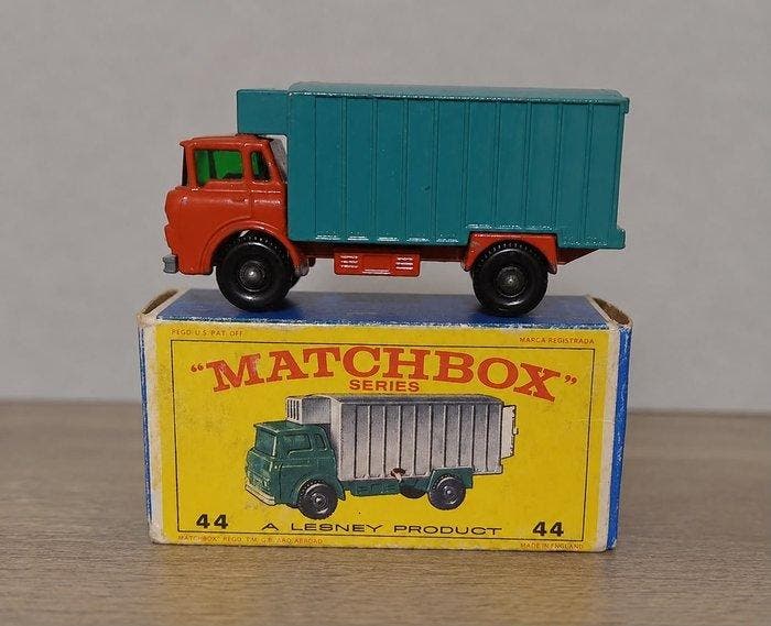 Matchbox 1:86 - Modelauto - Nº 44 GMC Refrigerator Truck, Hobby en Vrije tijd, Modelauto's | 1:5 tot 1:12