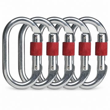 Delta Plus AM002X5 karabijnhaak 5 stuks, Verzenden, Nieuw