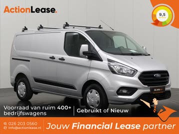 Ford Transit Custom Bestelbus L1 H1 2022 Diesel, Auto's, Ford, Zwart, Nieuw, Zilver of Grijs, Transit