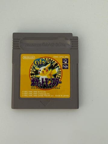 Pokemon Yellow Japanse editie - Gameboy, Verzenden, Gebruikt
