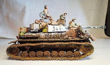Modellbau 1:35 - Modelauto - Militärfahrzeug - Uit, Nieuw