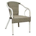 Stoel | VERONA | Aluminium Rotan/Aluminium | Grey |, Verzenden, Nieuw in verpakking