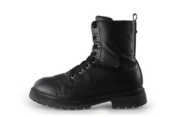 Tommy Hilfiger Veterboots in maat 37 Zwart, Kleding | Dames, Schoenen, Verzenden, Zwart, Overige typen, Zo goed als nieuw