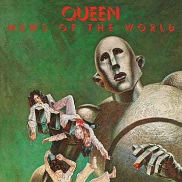 lp nieuw - queen - News Of The World (nieuw), Cd's en Dvd's, Vinyl | Rock, Verzenden, Zo goed als nieuw, Overige formaten