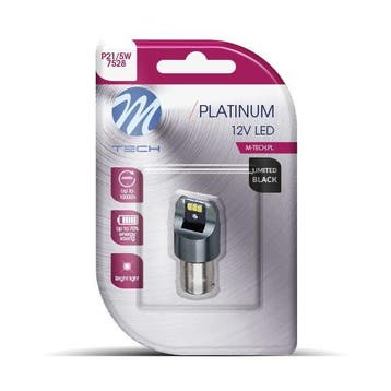 LED - P21/5W 12V - Platinum - Canbus - 6x Led diode - Wit, Verzenden, Nieuw, Maserati
