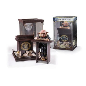 Harry Potter Magical Creatures Goudgrijp Kobold Sculptuur (N, Ophalen of Verzenden, Nieuw