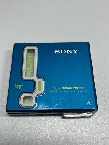Sony - MZ-E77 Draagbare minidisc-speler, Nieuw