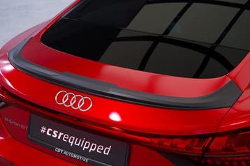 Spoiler Audi E-Tron GT CSR Glans Zwart, Ophalen of Verzenden, Nieuw