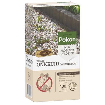 Pokon tegen onkruid | 100 m² (Concentraat, 225 ml), Verzenden, Nieuw