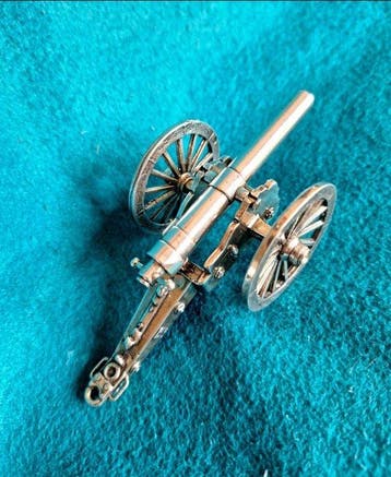 619 AR - Militaire miniatuur beeldjes - Zilver, Nieuw