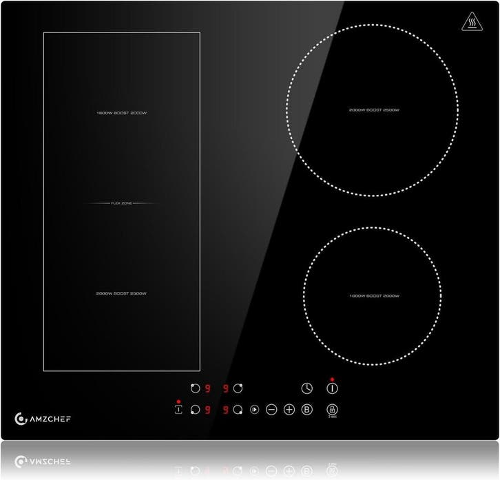 Inbouw Inductie 7200W | Boost Functie | Laatste Stuk!, Witgoed en Apparatuur, Kookplaten, Inbouw, 4 kookzones, Zo goed als nieuw