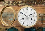 Klok - Schatz - Messing, Glas - 1960-1970 - Schatz Royal