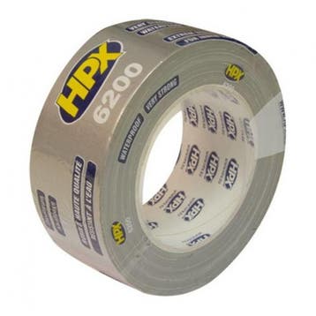 HPX 6200 Pantsertape - duct tape grijs - 48 mm x 25 meter, Verzenden, Nieuw